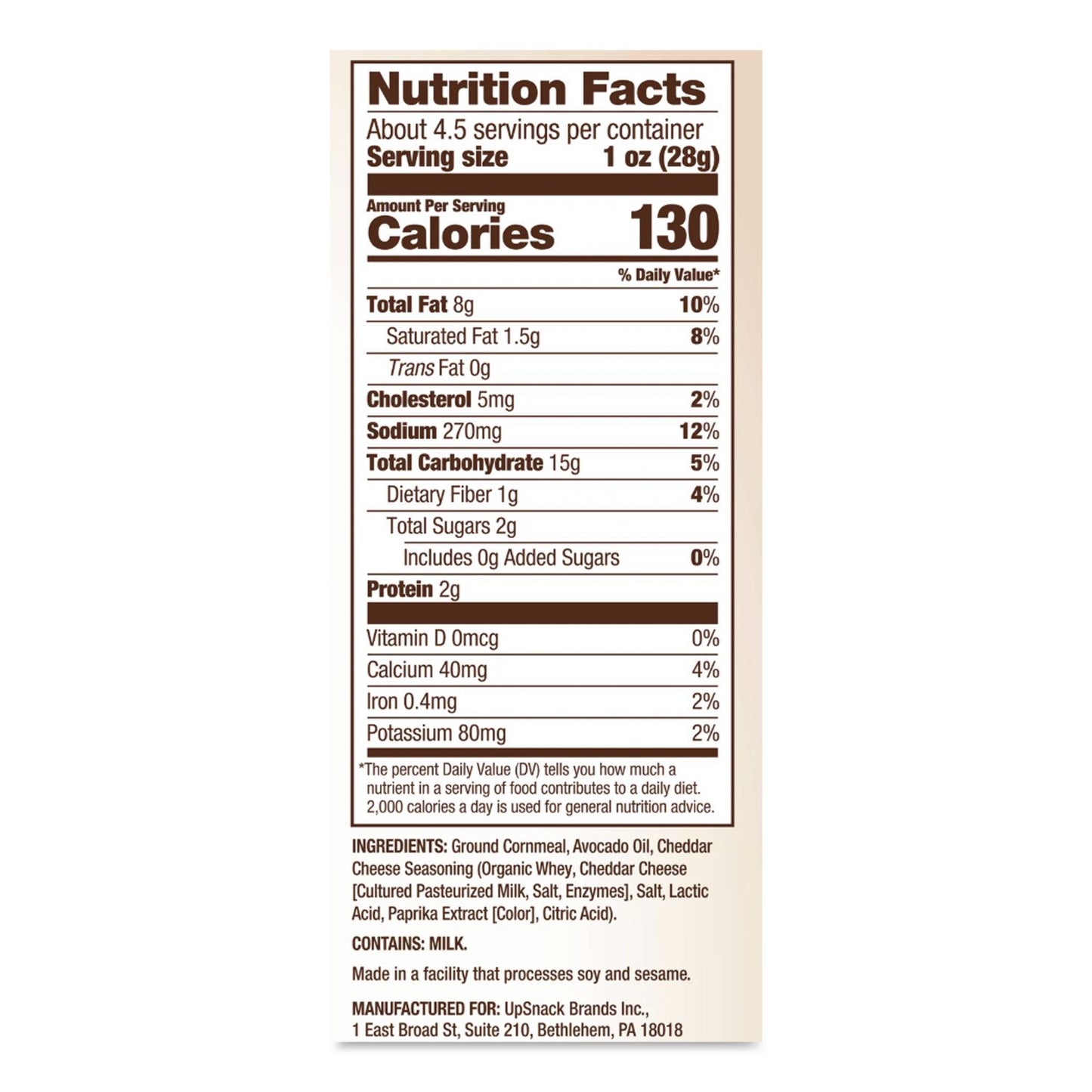 Pip's Heirloom Snacks™ Real Cheddar Cheese Balls, 1 oz Bag, 24/Carton (PHRPSK00493)