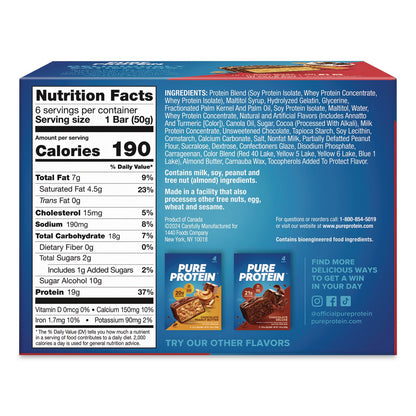 Pure Protein Sundae Cone Protein Bar, 1.76 oz Bar, 6/Box (PUNNRN00113)