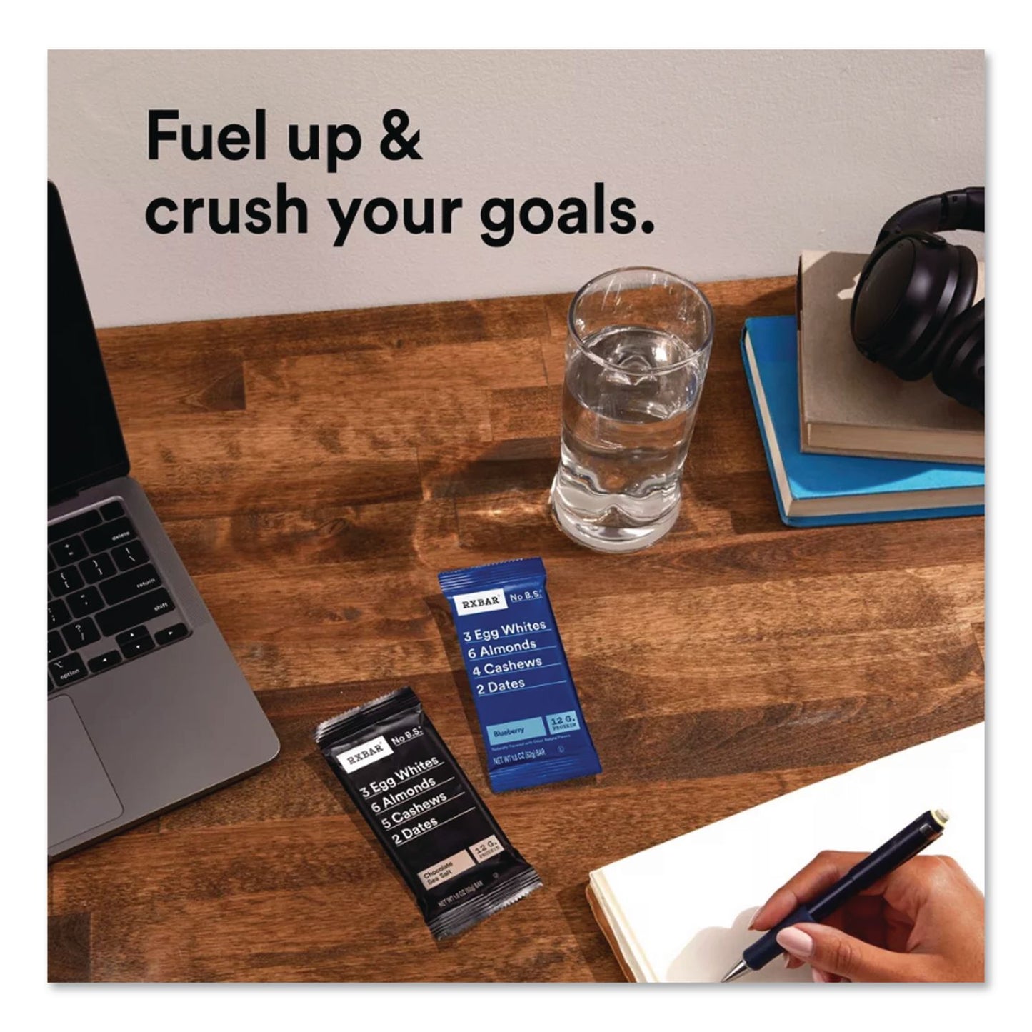 RXBAR® Adult Bars Variety Pack, 1.8oz Bar, (4) Chocolate Sea Salt, (2) Blueberry, (2) Coconut Chocolate, (2) Peanut Butter Chocolate (RXBKEE00725)