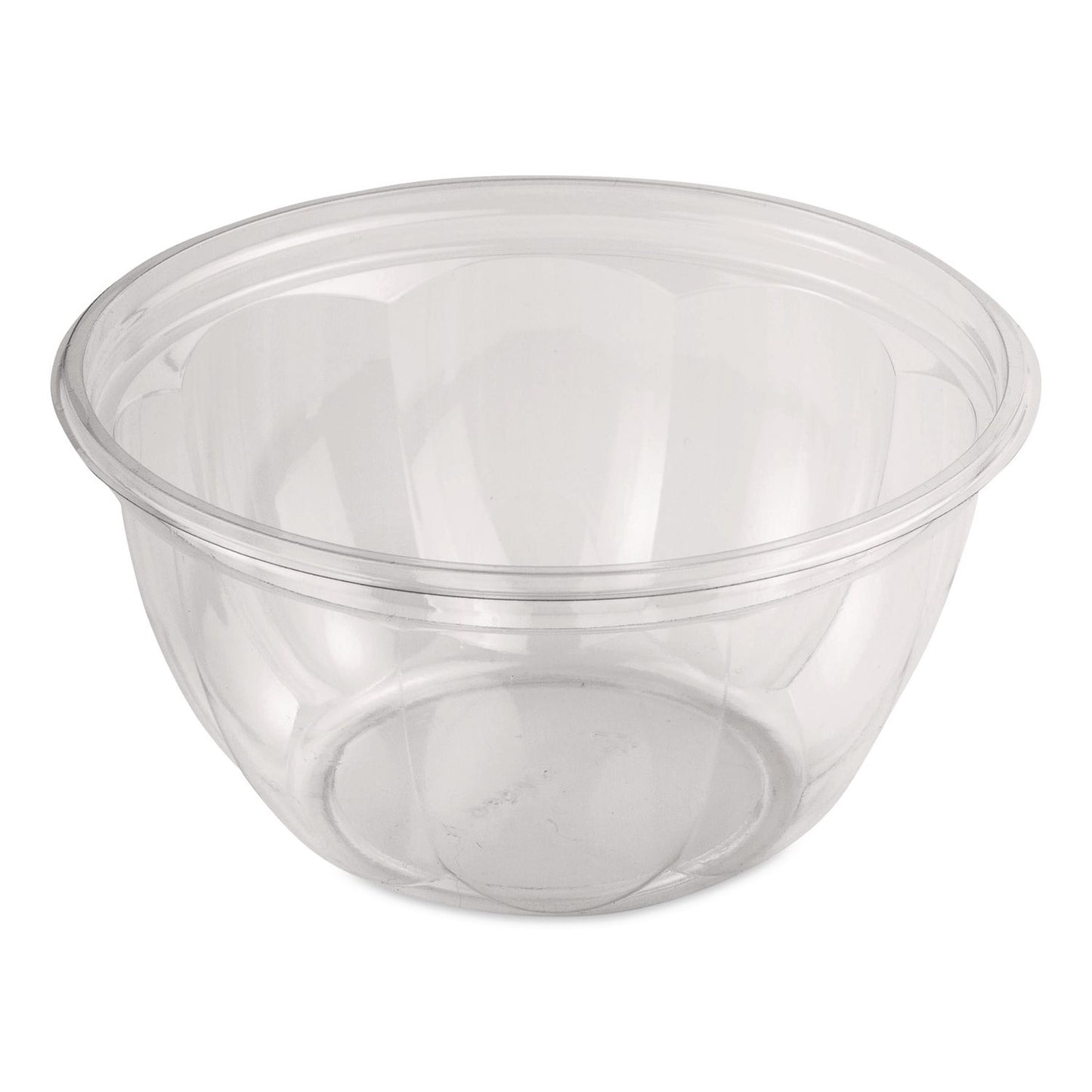 World Centric® PLA Salad Bowls, 16 oz, 5.4" dia x 2.7"h, Clear, Plastic, 450/Carton (WORSBCS16)