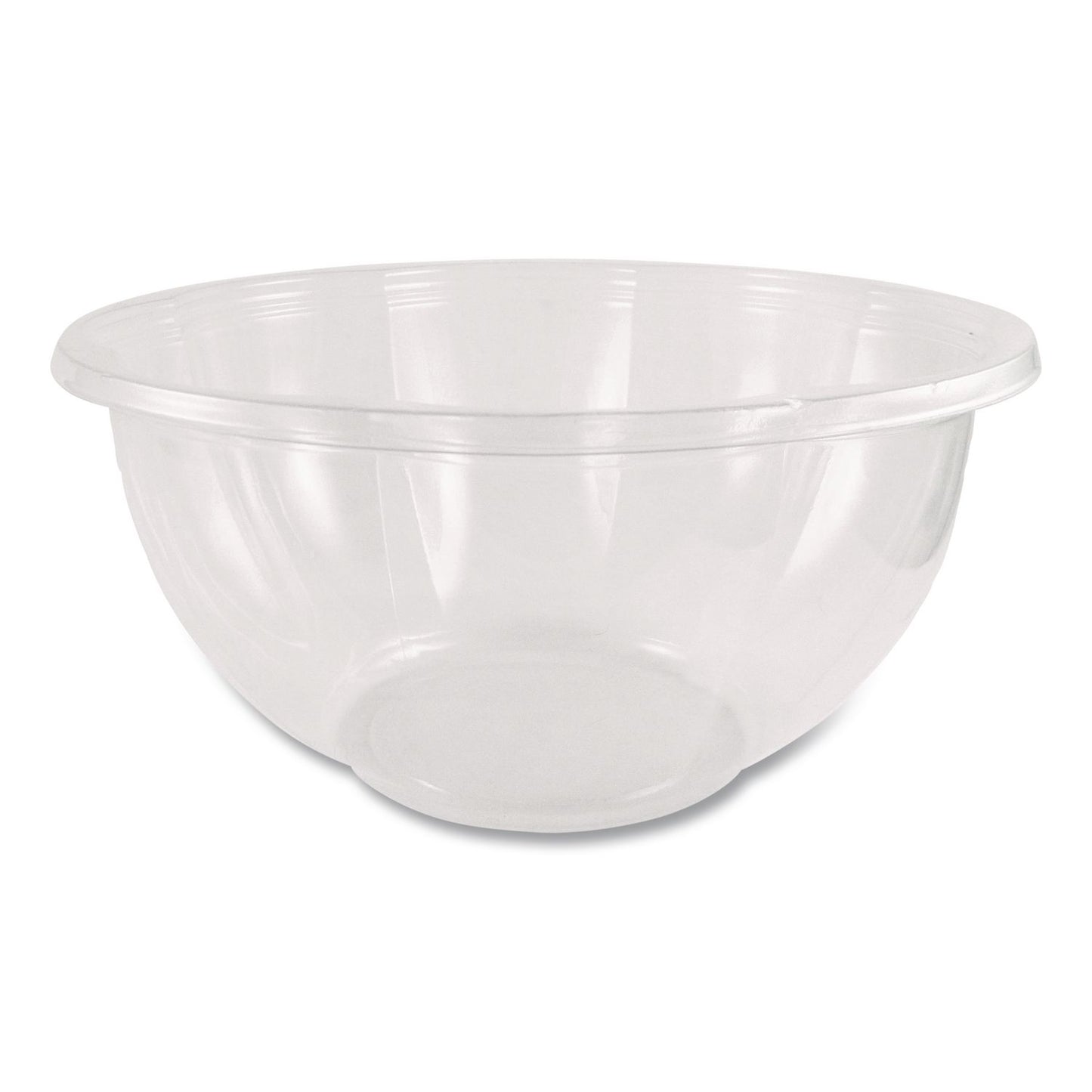 World Centric® PLA Salad Bowls, 32 oz, 6.7" dia x 3.3" h, Clear, Plastic, 600/Carton (WORSBCS32)