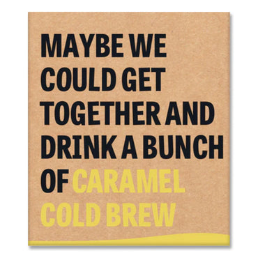 WANDERING BEAR® Caramel Cold Brew Coffee Tap Box, 96 oz, 3/Carton (WBEWBC00748)