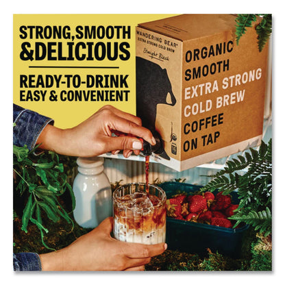 WANDERING BEAR® Caramel Cold Brew Coffee Tap Box, 96 oz, 3/Carton (WBEWBC00748)