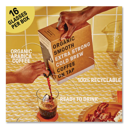 WANDERING BEAR® Caramel Cold Brew Coffee Tap Box, 96 oz, 3/Carton (WBEWBC00748)