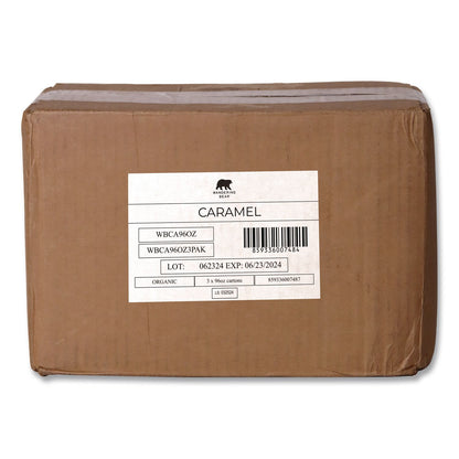 WANDERING BEAR® Caramel Cold Brew Coffee Tap Box, 96 oz, 3/Carton (WBEWBC00748)