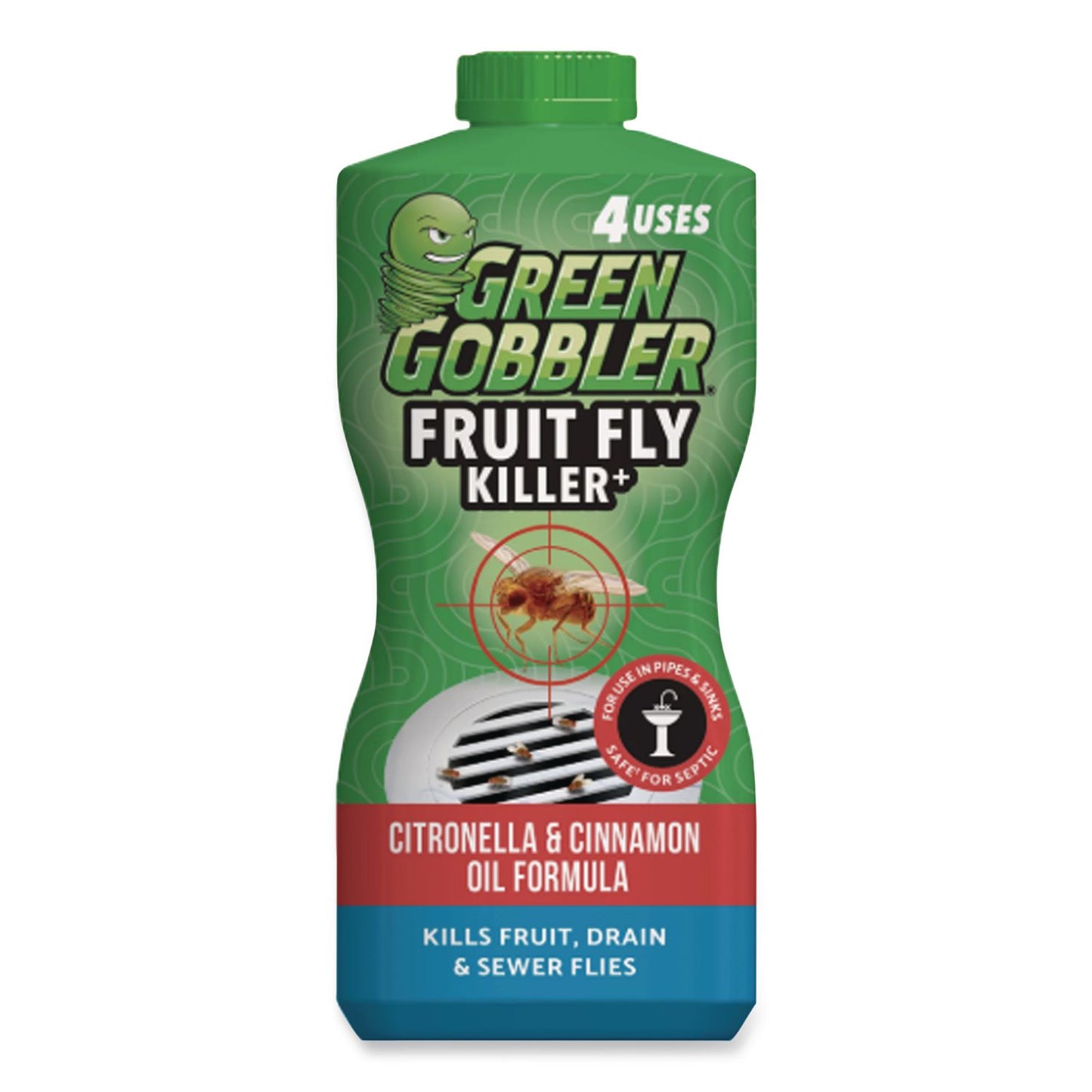 WEIMAN® Green Gobbler Fruit Fly Killer, 32 oz Bottle (WMNG8732J)