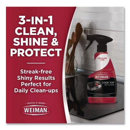 WEIMAN® Daily Cooktop Cleaner, 12 oz Spray Bottle (WMN70F)