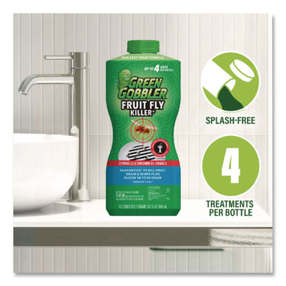 WEIMAN® Green Gobbler Fruit Fly Killer, 32 oz Bottle (WMNG8732J)