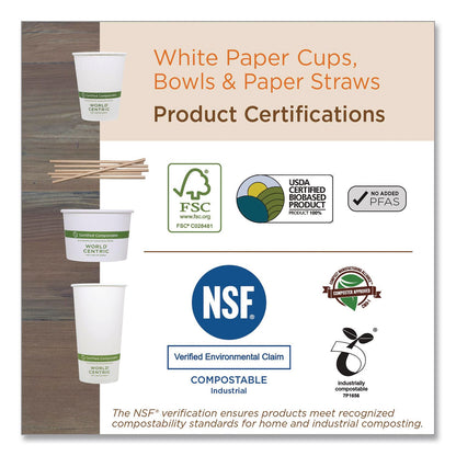 World Centric® NoTree Cutlery, Light Mediumweight, Spork, Paper, Natural, 1,000/Carton (WORRKNT6)