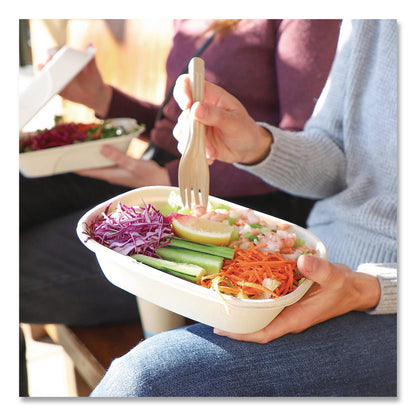 World Centric® NoTree Cutlery, Light Mediumweight, Fork, Paper, Natural, 1,000/Carton (WORFONT6)