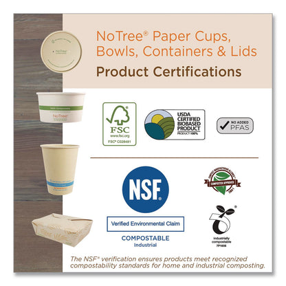 World Centric® NoTree Cutlery, Light Mediumweight, Fork, Paper, Natural, 1,000/Carton (WORFONT6)