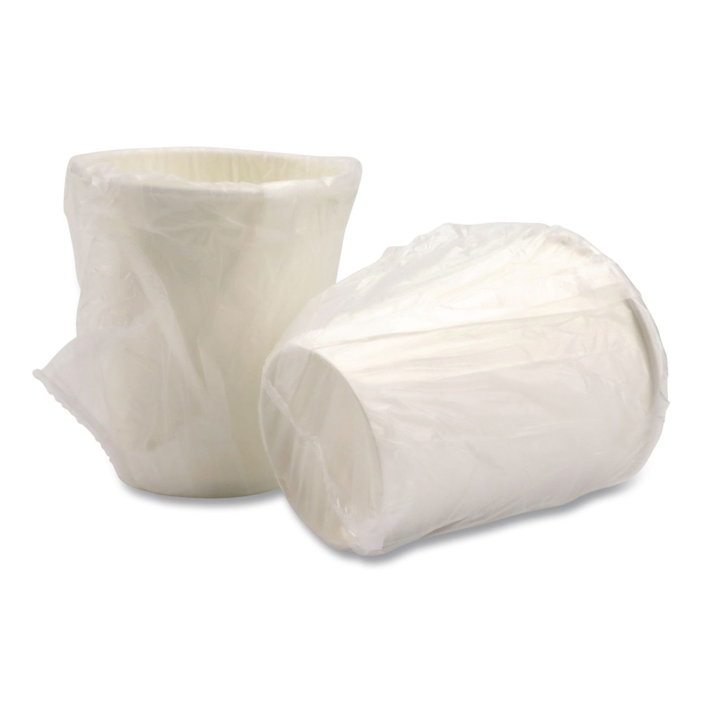 Staples® Individually Wrapped Paper Hot Cups, 8 oz, White, 300/Pack (WLBWC8T)