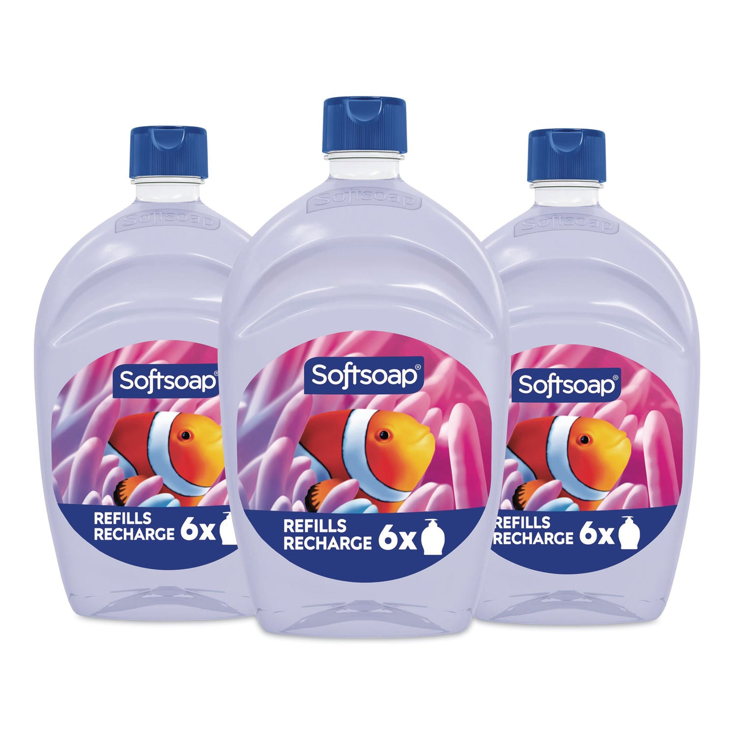 Softsoap® Liquid Hand Soap Refill, Fresh Scent, 50 oz, 3/Carton (CPC61046102)