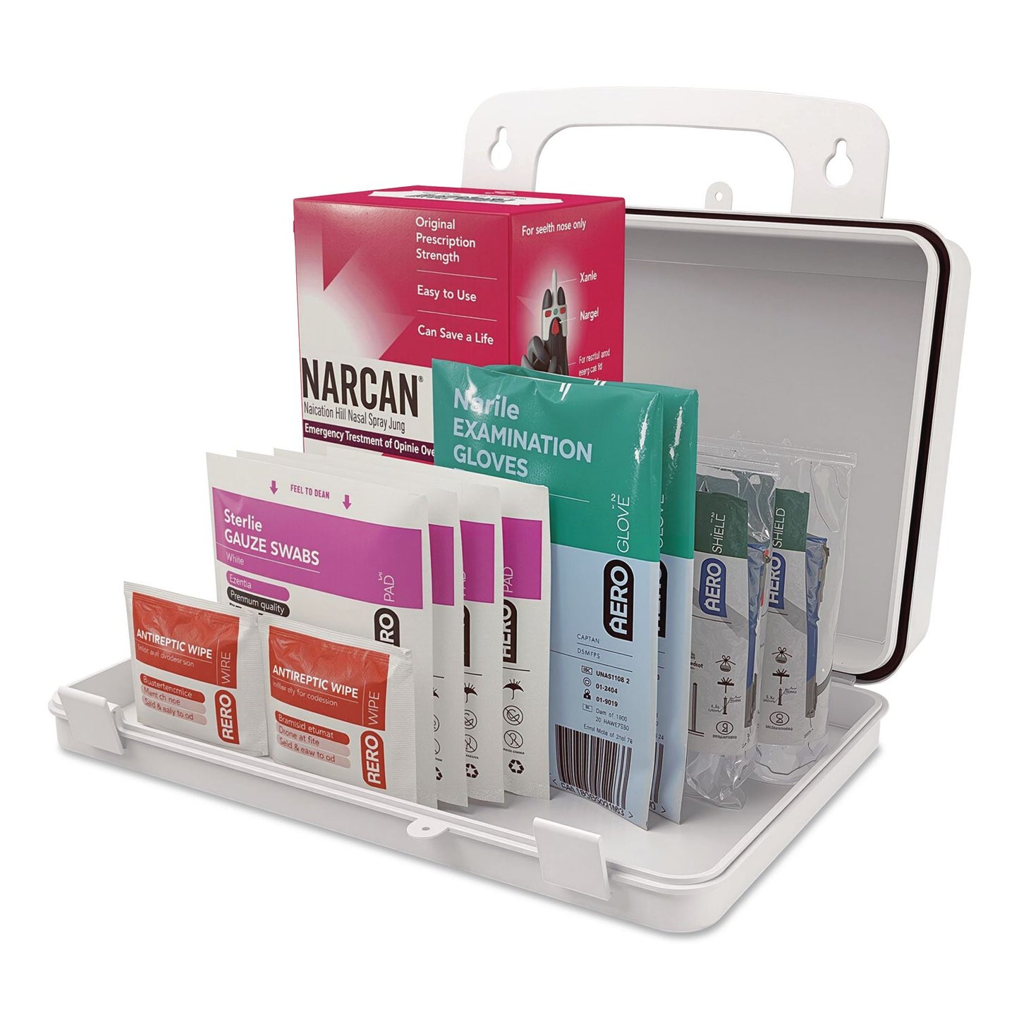 SUREFILL™ Opioid Overdose Kit, Plastic Case, 11 Pieces (AOHSFOD10WN)