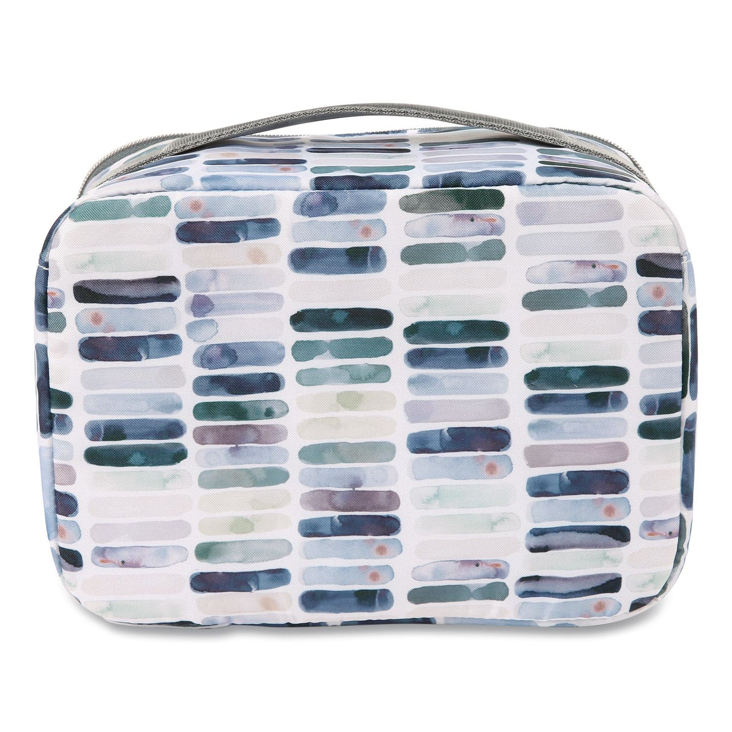 Arctic Zone® Kelly Ventura Iris Insulated Lunch Box, 10.04" x 4.72" x 7.87", Ocean Stripe (AZN10003577)