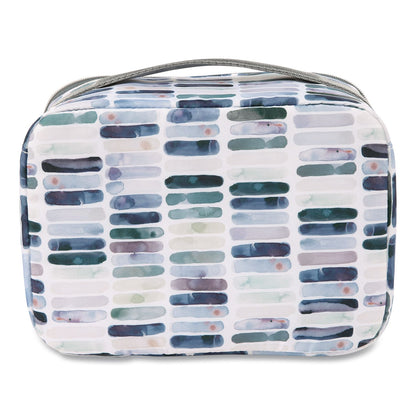 Arctic Zone® Kelly Ventura Iris Insulated Lunch Box, 10.04" x 4.72" x 7.87", Ocean Stripe (AZN10003577)