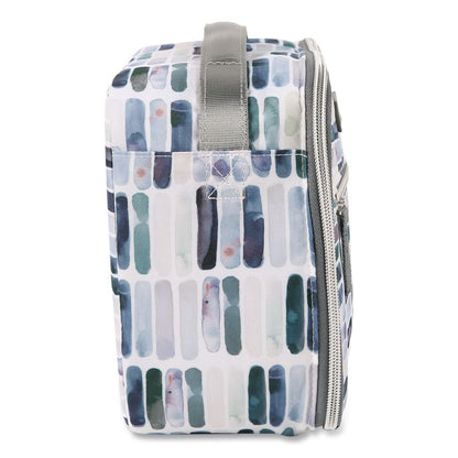 Arctic Zone® Kelly Ventura Iris Insulated Lunch Box, 10.04" x 4.72" x 7.87", Ocean Stripe (AZN10003577)