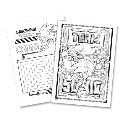 Bendon® Sonic Jumbo Coloring and Activity Book, Ages 3 and Up, 64 Pages (BDP61314)