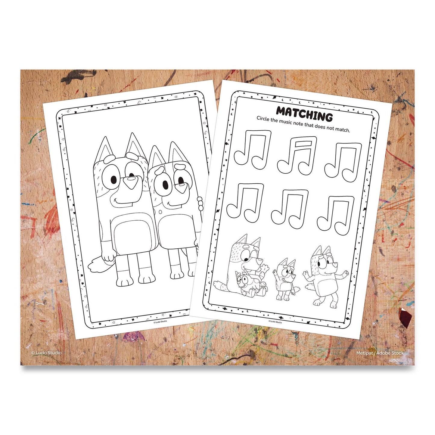 Bendon® Bluey Jumbo Coloring and Activity Book, Ages 3 and Up, 64 Pages (BDP63350)