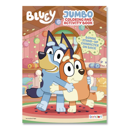 Bendon® Bluey Jumbo Coloring and Activity Book, Ages 3 and Up, 64 Pages (BDP63350)