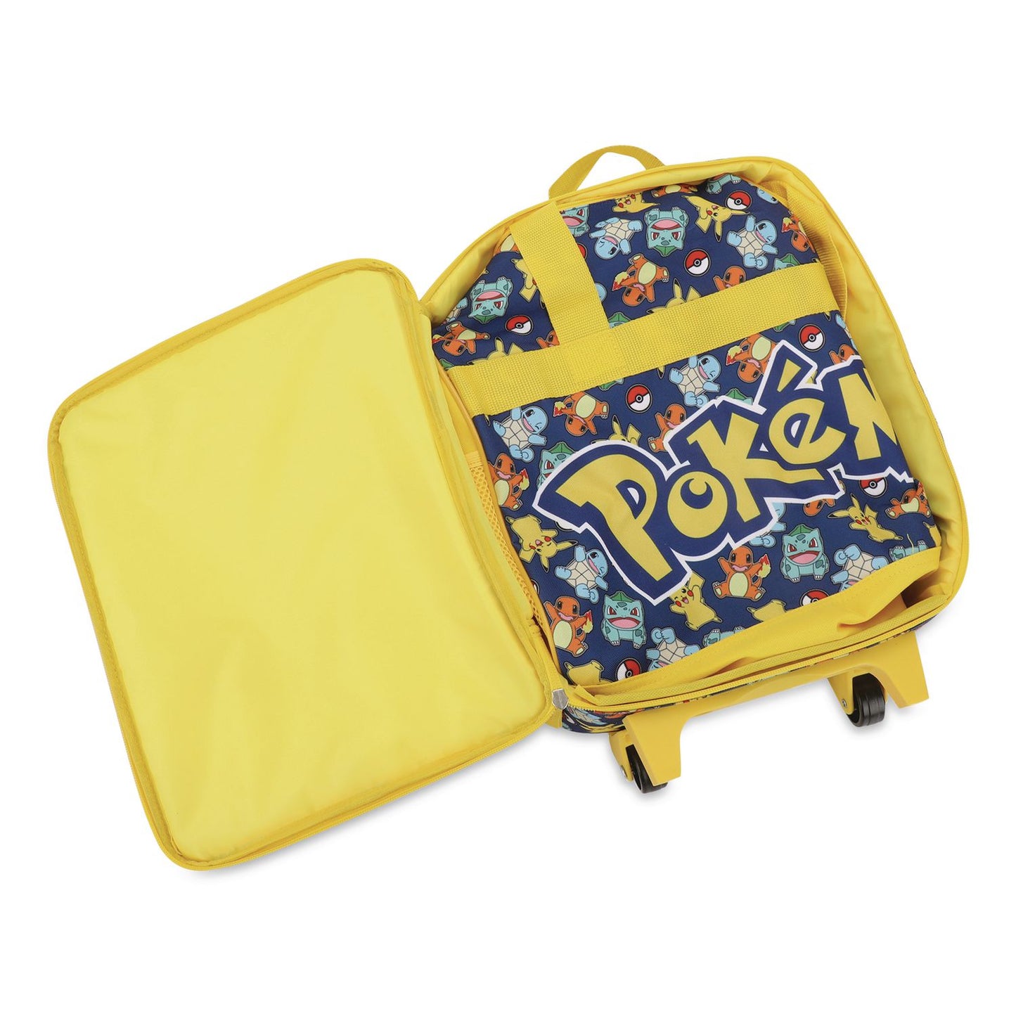 Bioworld® Three-Piece Pokemon Carry-On Luggage Set, 11.75 x 6 x 14 (BWRDBY6SRZPOKPP)