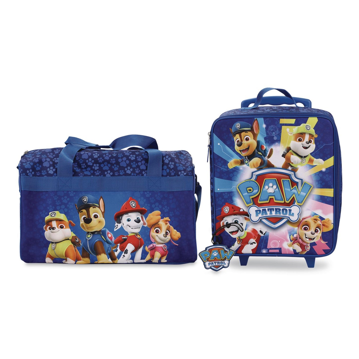 Bioworld® Three-Piece Paw Patrol Carry-On Luggage Set, 11.75 x 6 x 14 (BWRDBY6SS0PPTPP)