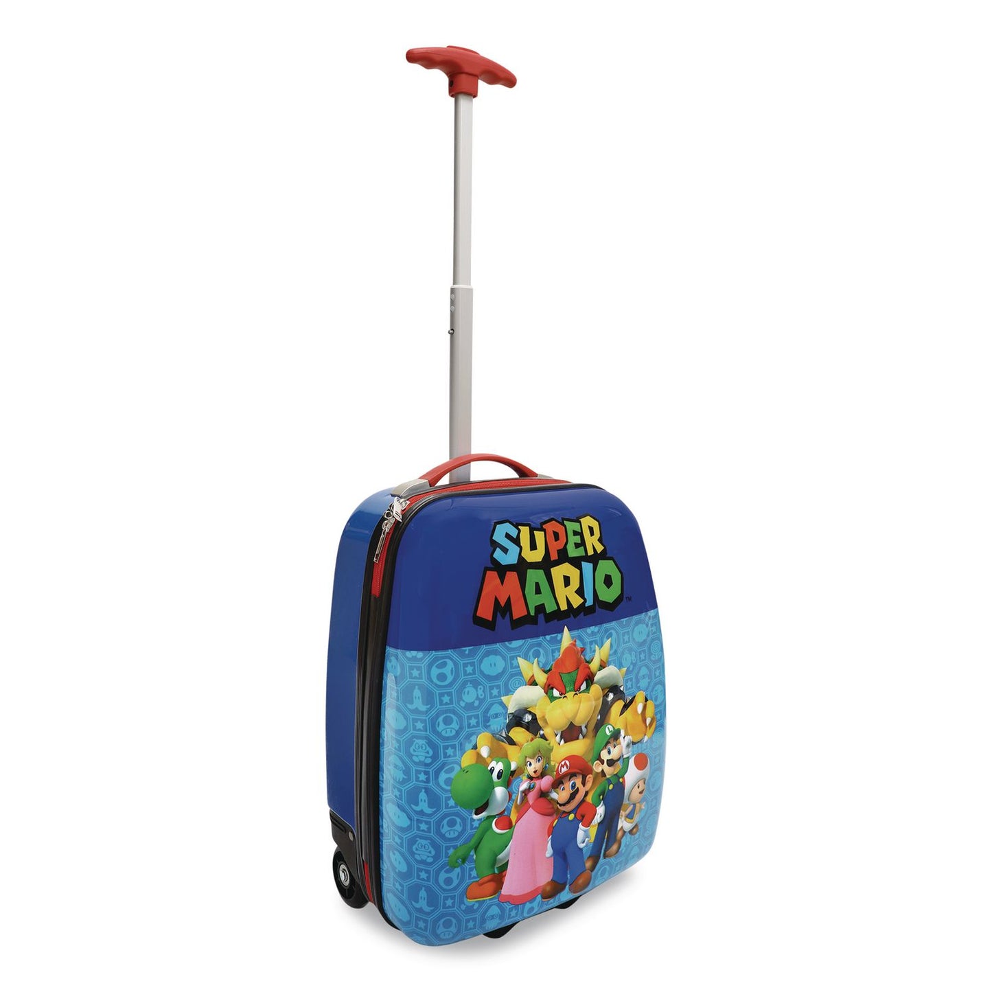 Bioworld® Super Mario Brothers Hardside Carry-On Suitcase, 13 x 8 x 16.5 (BWRLRB53N9SMBPP)