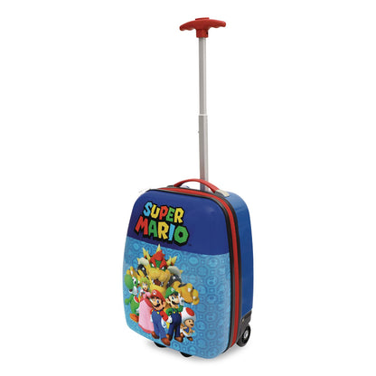 Bioworld® Super Mario Brothers Hardside Carry-On Suitcase, 13 x 8 x 16.5 (BWRLRB53N9SMBPP)