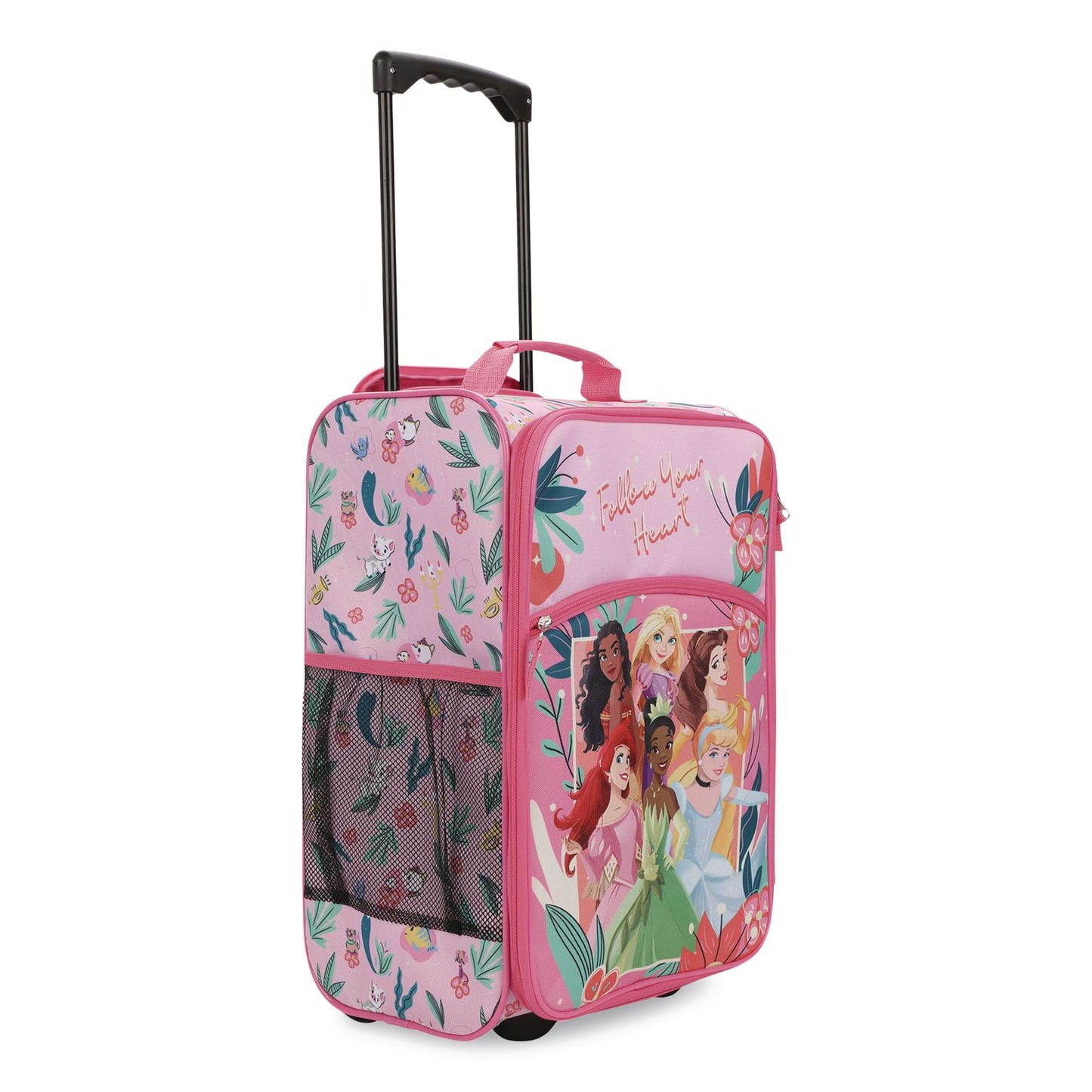 Bioworld® Disney Princess Soft-Sided Carry-On Suitcase, 11.75 x 7.75 x 18 (BWRLRY6G5HDSYPP)