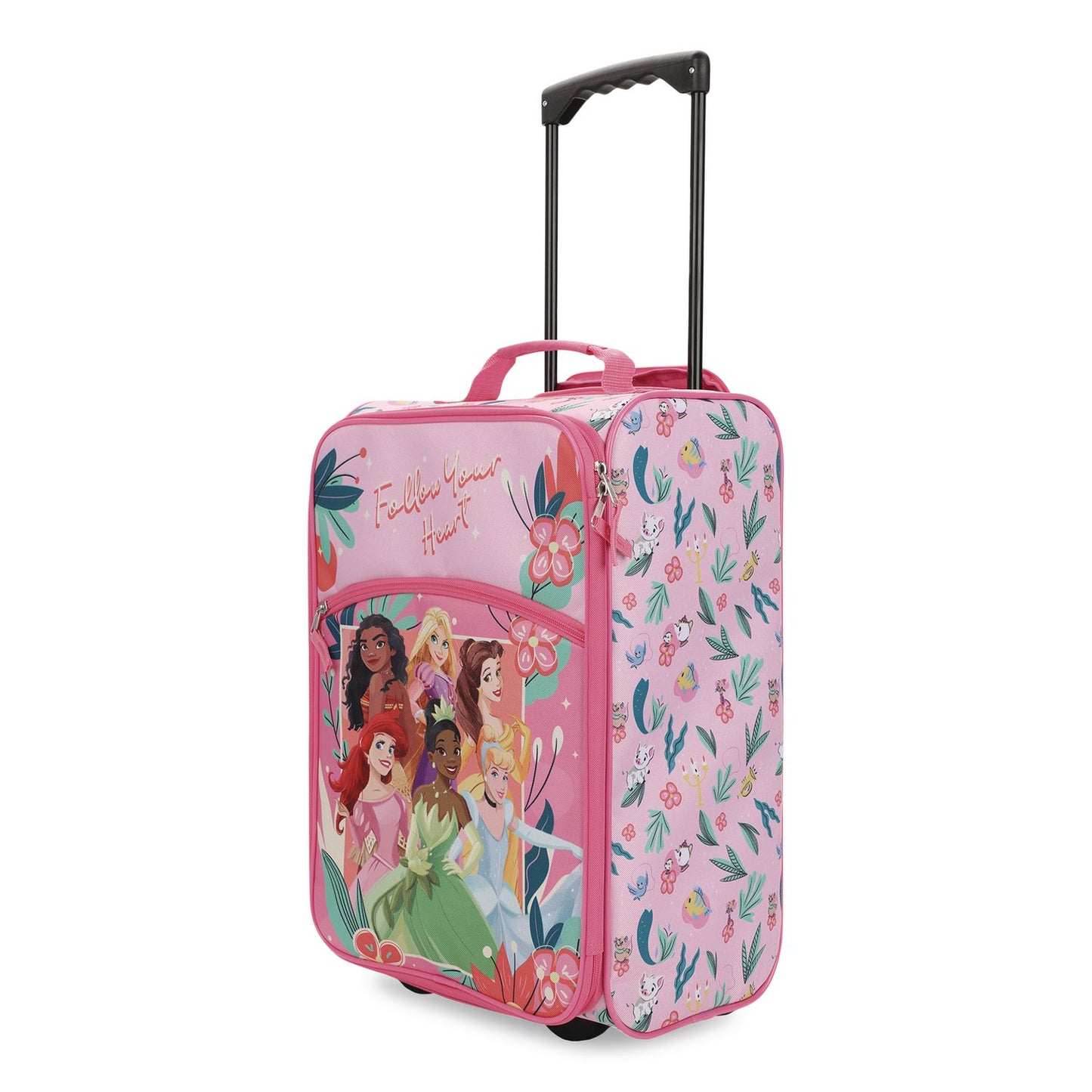 Bioworld® Disney Princess Soft-Sided Carry-On Suitcase, 11.75 x 7.75 x 18 (BWRLRY6G5HDSYPP)