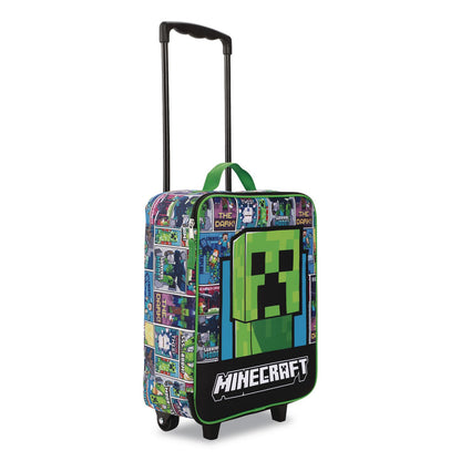 Bioworld® Four-Piece Minecraft Carry-On Luggage Set, 11.75 x 6 x 14 (BWRLRY6U4EMNCPP)