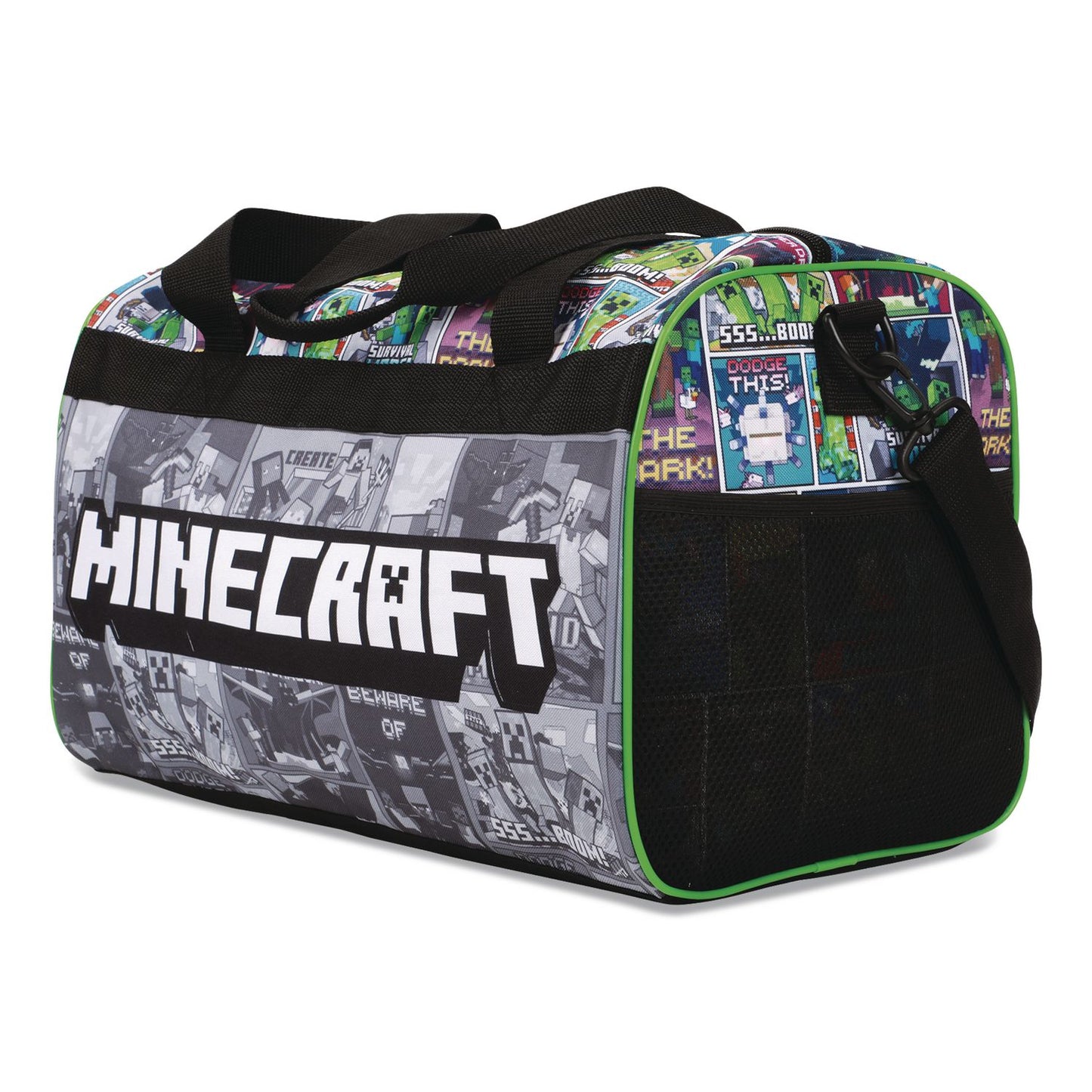 Bioworld® Four-Piece Minecraft Carry-On Luggage Set, 11.75 x 6 x 14 (BWRLRY6U4EMNCPP)