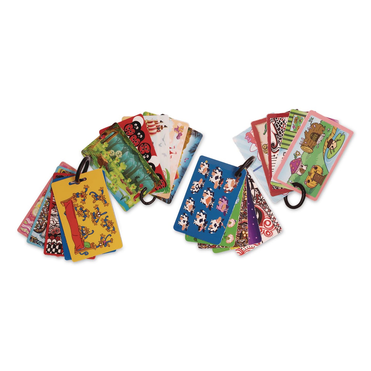 Buzzy® DistrACTION Flash Cards. All Ages, 3.4 x 2.5, 5 Cards/Set, 4 Sets/Pack (BZYDTCSET)