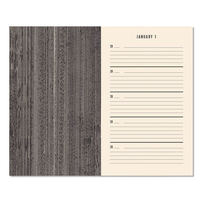 CHRONICLE BOOKS Guided Journal: One Line a Day, A Five-Year Memory Book, Tan Cover, (372) 6.12 x 3.75 Sheets (CHB978145217479)