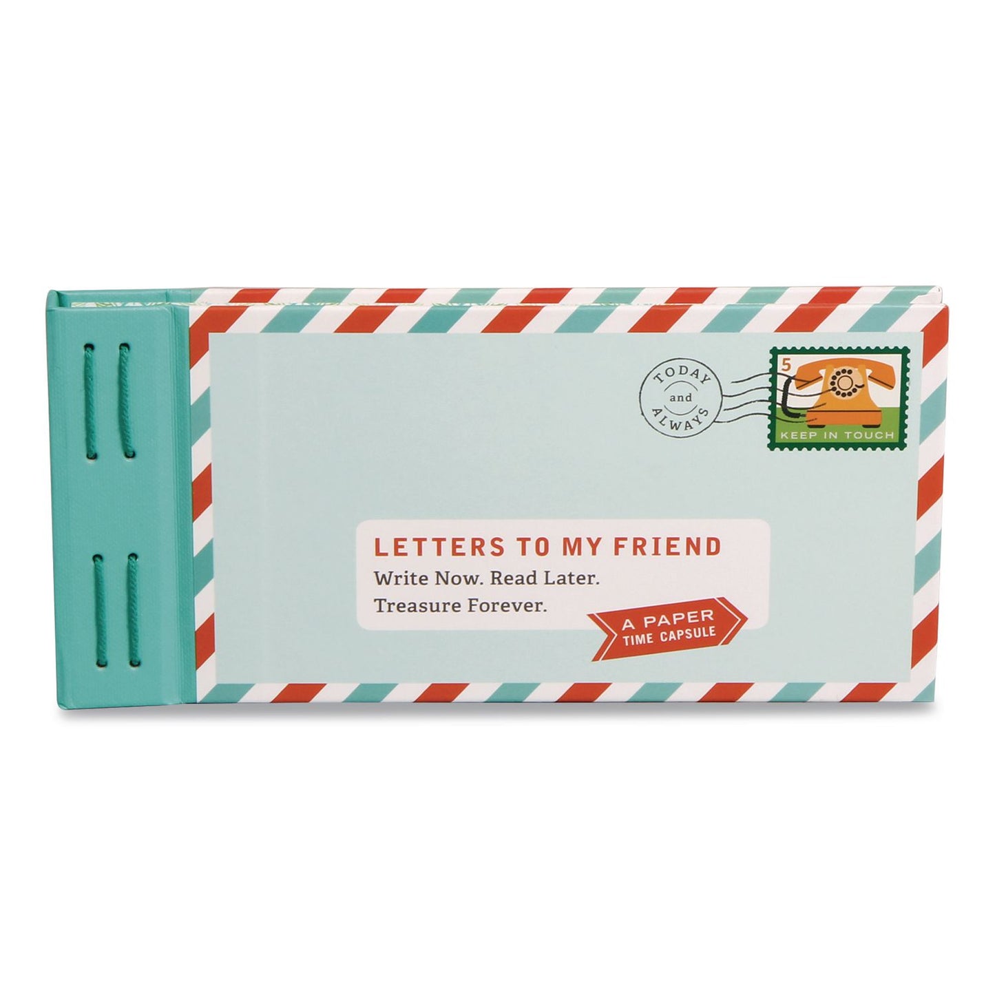 CHRONICLE BOOKS Guided Journal: Letters to My Friend, Multicolor Cover, (12) 4.25 x 8 Sheets (CHB978145215943)