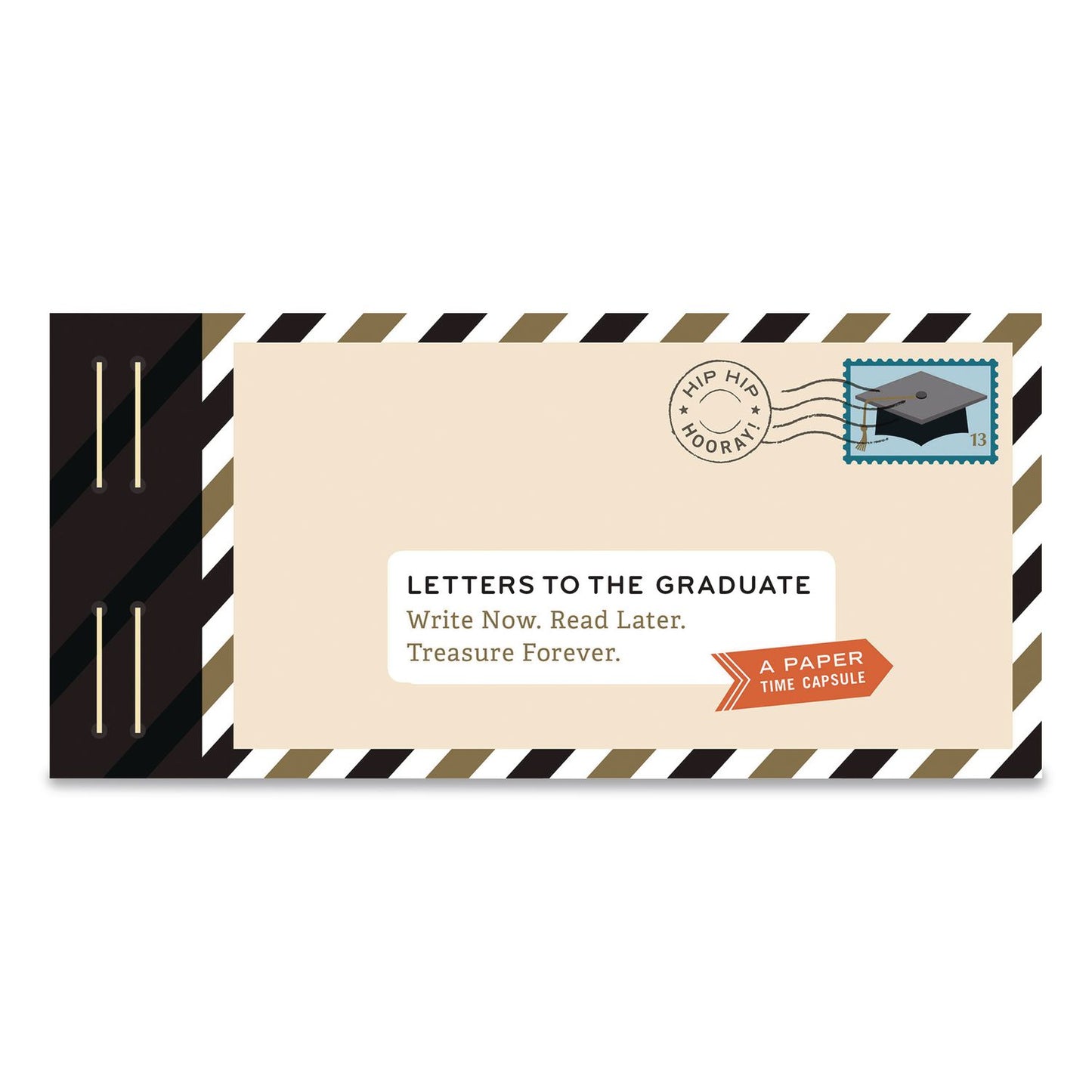 CHRONICLE BOOKS Guided Journal: Letters to the Graduate, Multicolor Cover, (12) 3.87 x 8 Sheets (CHB978145215944)