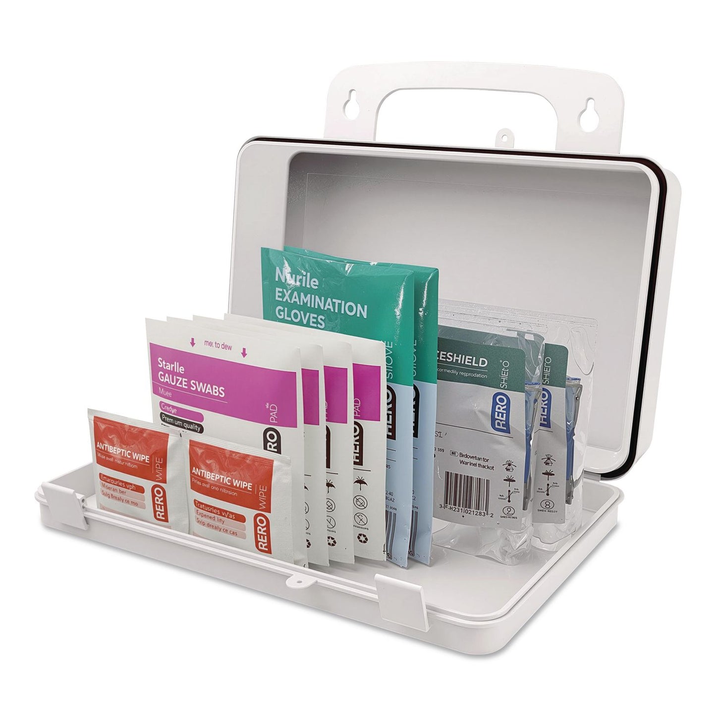 SUREFILL™ Opioid Overdose Support Kit (w/o Naloxone) Plastic Case, 10 Pieces (AOHSFOD10W)