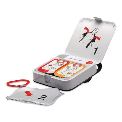CARDIACT™ LIFEPAK CR2 Semi-Automatic, Cellular Defibrillator, English, Rugged Case (AOHCARG024)