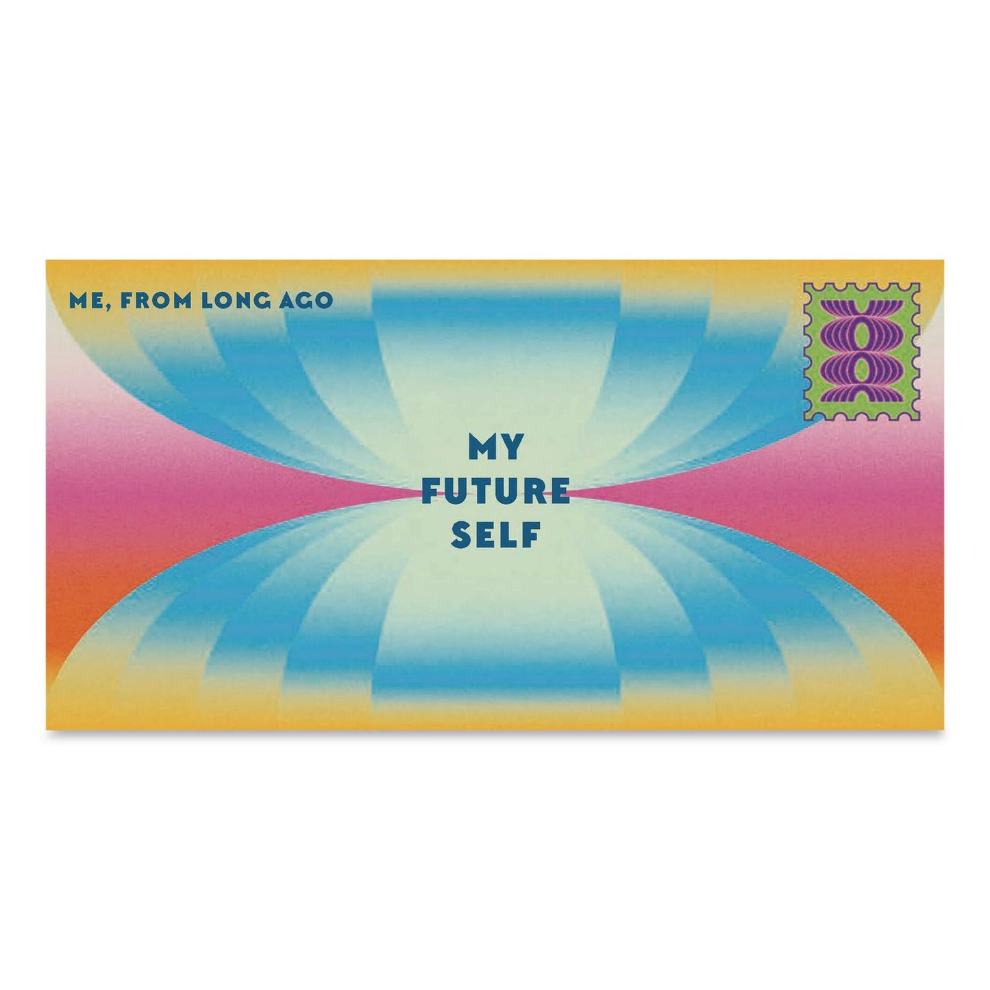CHRONICLE BOOKS Guided Journal: Letters to My Future Self, Multicolor Cover, (12) 3.5 x 7.75 Sheets (CHB978179722769)