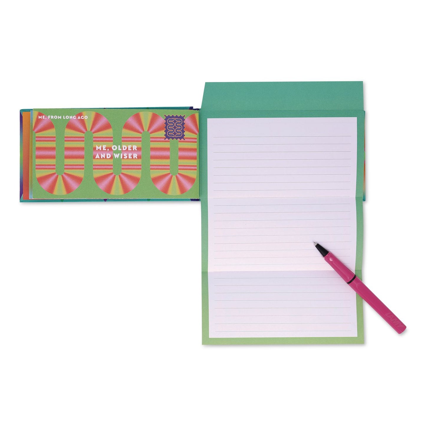CHRONICLE BOOKS Guided Journal: Letters to My Future Self, Multicolor Cover, (12) 3.5 x 7.75 Sheets (CHB978179722769)