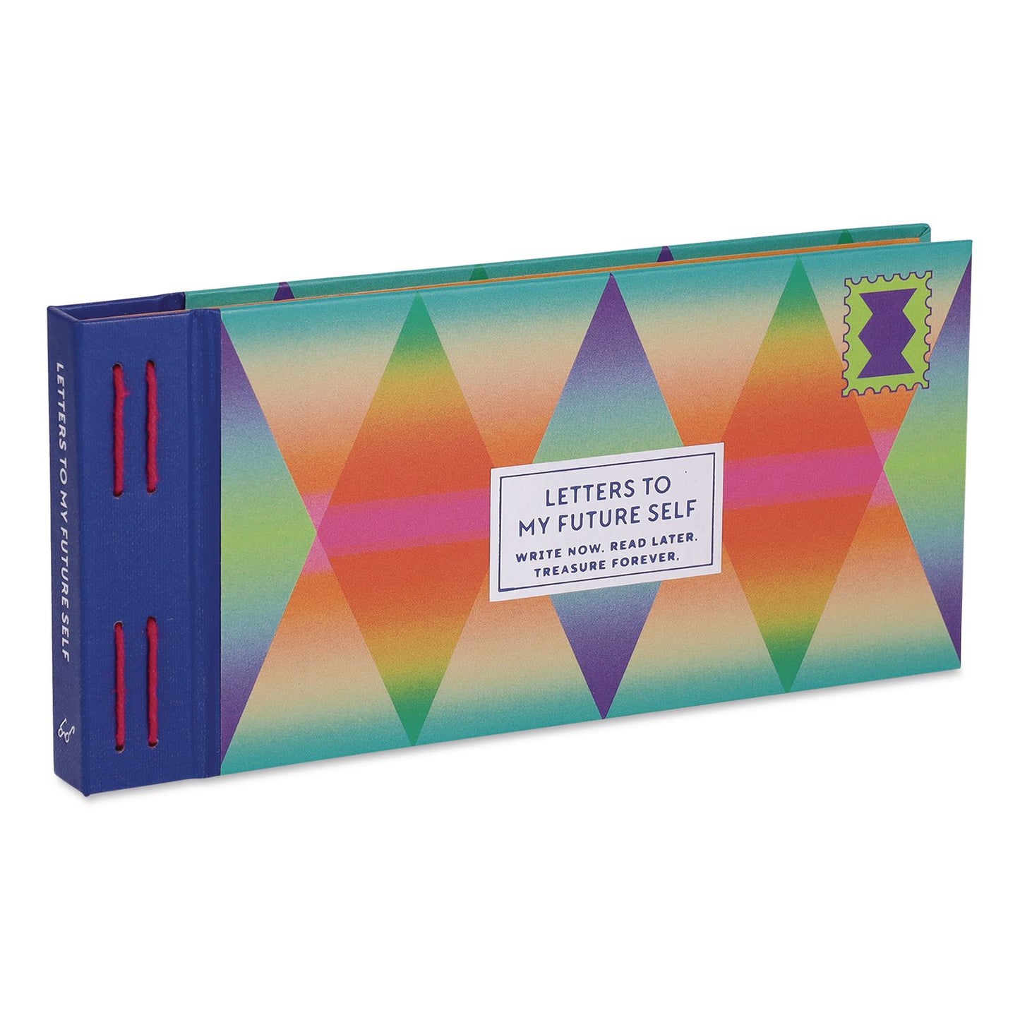 CHRONICLE BOOKS Guided Journal: Letters to My Future Self, Multicolor Cover, (12) 3.5 x 7.75 Sheets (CHB978179722769)