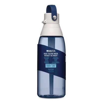 Brita® Plastic Filtered Water Bottle, 36 oz, Night Sky (CLO36465)
