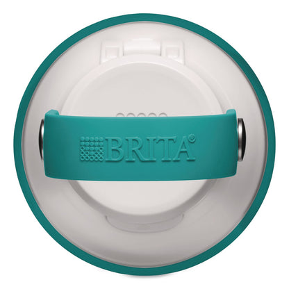 Brita® Plastic Filtered Water Bottle, 36 oz, Sea Glass (CLO36524)