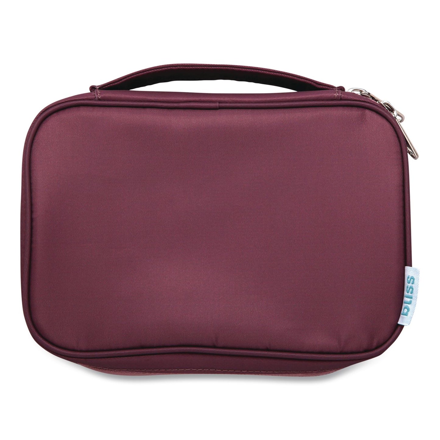 Bliss Travel Jewelry Organizer, 7.4 x 5.6, Maroon (ILBSOLS0001)