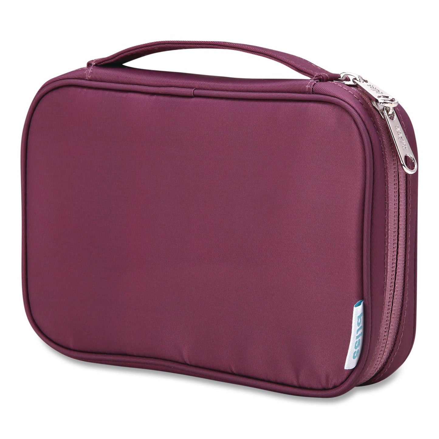 Bliss Travel Jewelry Organizer, 7.4 x 5.6, Maroon (ILBSOLS0001)
