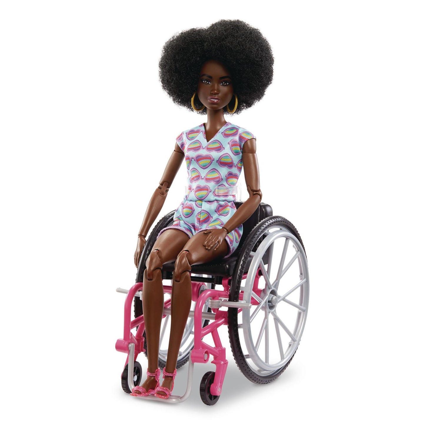 Barbie® Fashionistas Doll with Wheelchair and Ramp, Ages 3 and Up (MTTHJT14)