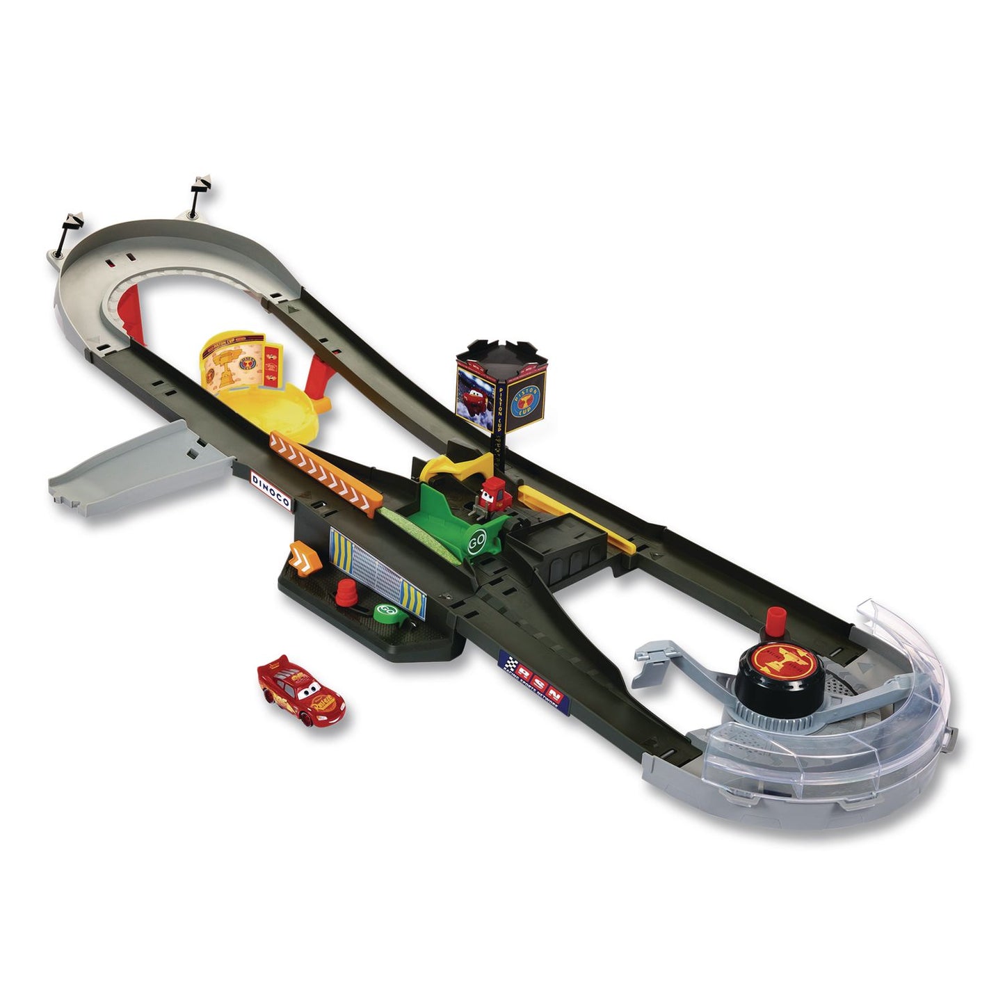 Disney PIXAR Cars Piston Cup Action Speedway Playset, Ages 4 and Up (MTTHPD81)