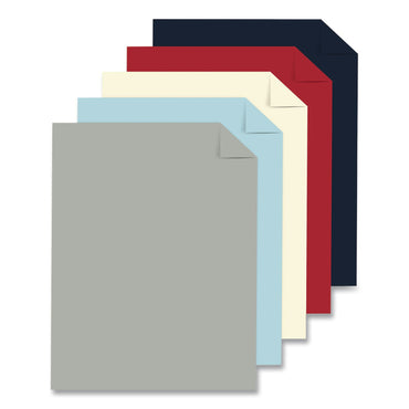 Astrobrights® Color Paper - "Americana" Assortment, 24 lb Bond Weight, 8.5 x 11, Assorted Colors, 160 Sheets (NEE91763)