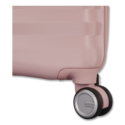 AMERICAN TOURISTER Color Vault Hardside Spinner Suitcase Set, 11 x 11 x 24, Pink Blush (SML153951E050)