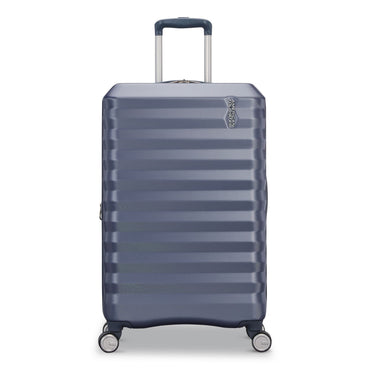 AMERICAN TOURISTER Color Vault Hardside Spinner Suitcase Set, 11 x 11 x 24, Slate Blue (SML153951E264)